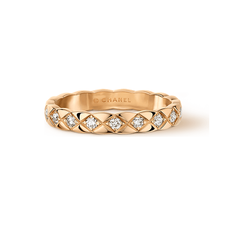 18K  Chanel Coco Crush Mini Diamonds Ring