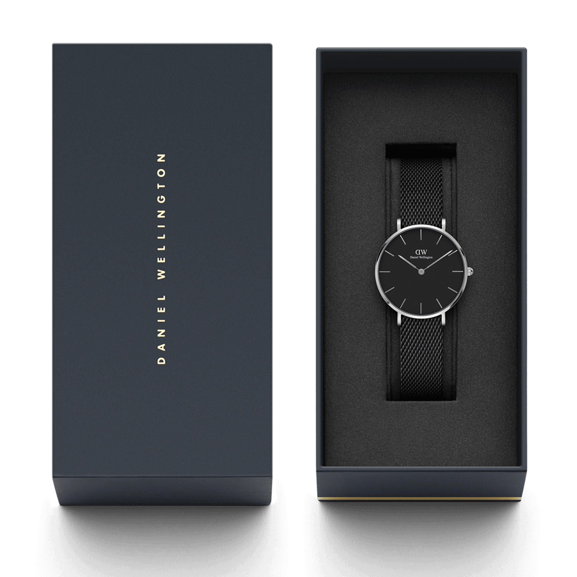 DW Petite Ashfield Silver Watch