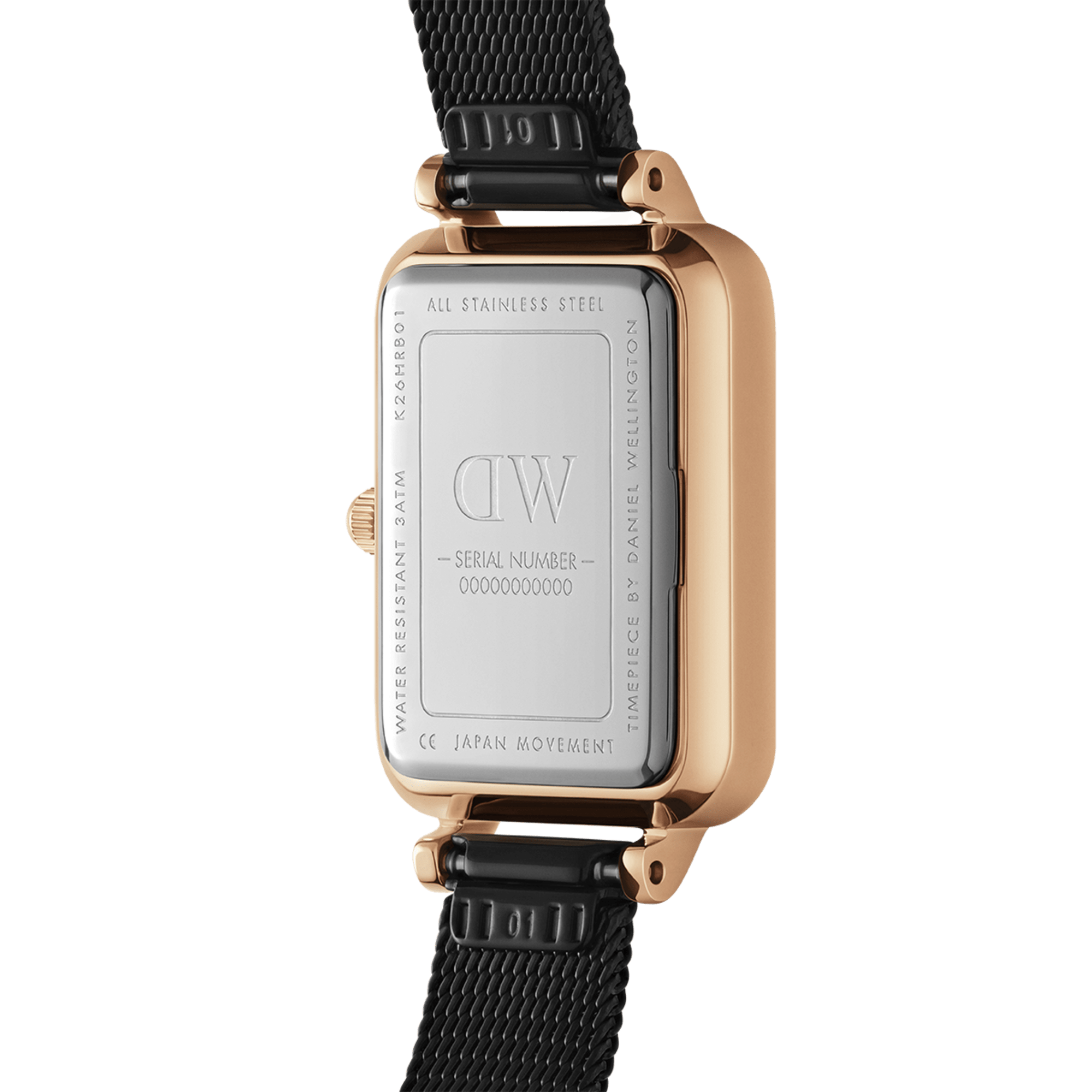 DW Quadro Pressed Ashfield Watch
