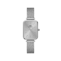 DW Quadro Pressed Unitone Silver Watch