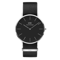 DW Classic Cornwall Black Silver Watch
