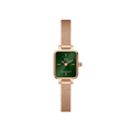 DW Quadro Mini Melrose Emerald Watch